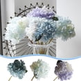 thumbnail image 1 of AYktou Beautiful Artificial Flowers Assorted Colors Silk Hydrangea Fake Flowers Bouquets Gifts for Wedding Valentines Bouquet Bridal Decor Home Decoration, 1 of 9