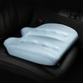 thumbnail image 1 of AYktou Car Seat Cushion 16.9x16.5x3.2in Memory Foam Chair Cushion with Raise Height 8cm/3.2in for Office Chair,Car,Airplane,Hip/Waist/Coccyx Pain Relief Desk Chair Cushion for Long Sitting People, 1 of 8