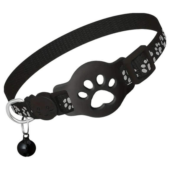 AYktou Cat Tracker with Collar, Waterproof Gps Collar Electronic Locator Pet Collar - No Monthly Fee Smart Tracking Adjustable Neck Circumference for Cat and Dog Pet Anti-Lost Device