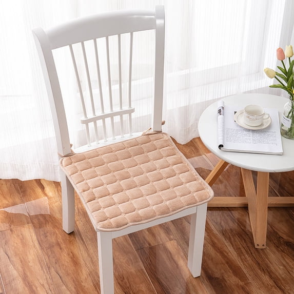 AYktou Chair Cushion with Ties,15.7*15.7in Non-Slip Universal Chair Cushions for Dining Room,Seat Cushion with Machine Washable,for Office,Home or Car Sitting