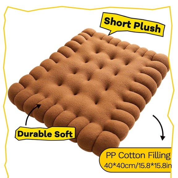 AYktou Chair Cushions-15.7*15.7in Square Biscuits-Shaped Floor Cushion Non-Slip Thickened Tatami Seat Cushion Memory Foam Meditation Cushion for Office,Home or Car Sitting