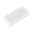 thumbnail image 1 of AYktou Colored Transparent Pencil Box, 8.4×4×1.6 Inch Large Capacity Pencil Case Clear Boxes with Snap-Tight Lid, Stackable Stylish Stationery Storage Containers for Pen Craft Office Supplies, 1 of 8