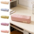 thumbnail image 1 of AYktou Corduroy Pencil Case, Large Capacity Pencil Pouch Stationery Organizer, Portable Makeup Bags for Travel, Office Supplies Pencil Bags Pencil Pouch Box for Storing Stationery Cosmetics Keys, 1 of 7