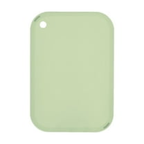 AYktou Cutting Boards-Small Plastic Cutting Board with Hanging Hole & Grooves,Cute Special Baby Supplementary Food Chopping Board for Fruit/Vegetables/Baby Food,Non Slip,Easy To Clean