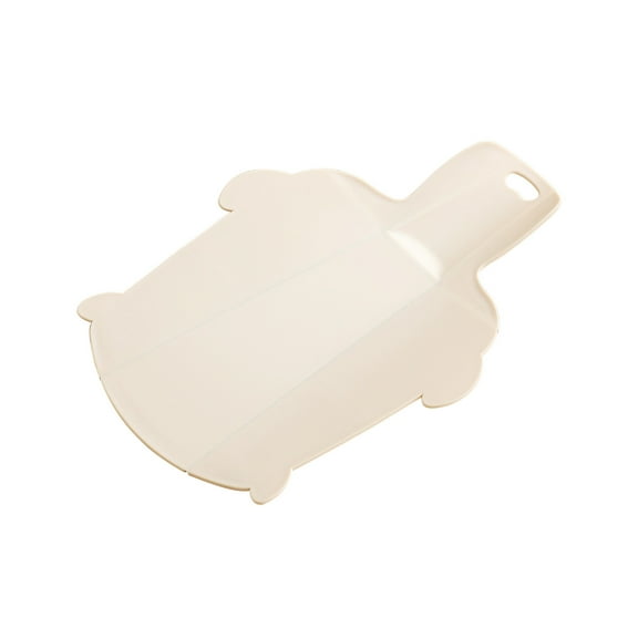 AYktou Cutting Boards for Kitchen,Foldable Curved Turtle Shape Plastic Cutting Board with Hanging Hole,Easy to Put Fruit,Vegetables,Meat into the Pot