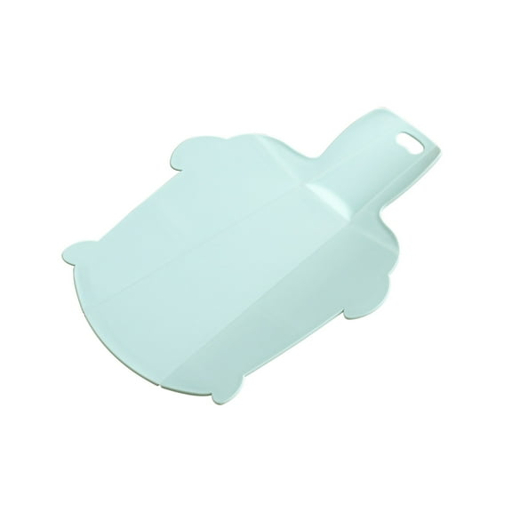 AYktou Cutting Boards for Kitchen,Foldable Curved Turtle Shape Plastic Cutting Board with Hanging Hole,Easy to Put Fruit,Vegetables,Meat into the Pot