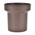 thumbnail image 1 of AYktou Desktop Mini Flower Pot, 5 Inch Indoor Mini Plants Pot Planter Simple Plastic Flower Planter Pot Small Planter Planting/Flower Pots for Desk Balcony Beside Window, Coffee, 1 of 6