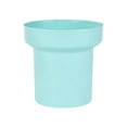 thumbnail image 1 of AYktou Desktop Mini Flower Pot, 5 Inch Indoor Mini Plants Pot Planter Simple Plastic Flower Planter Pot Small Planter Planting/Flower Pots for Desk Balcony Beside Window, Blue, 1 of 6