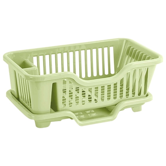 AYktou Dish Drying Rack,Dish Racks for Kitchen Counter,Mini Dish Rack with Drainboard,Dish Drainer & Tray Kitchen Sink Organizer for Small Spaces,Apartments,Boats,and More