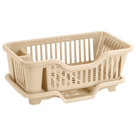 AYktou Dish Drying Rack,Dish Racks for Kitchen Counter,Mini Dish Rack with Drainboard,Dish Drainer & Tray Kitchen Sink Organizer for Small Spaces,Apartments,Boats,and More