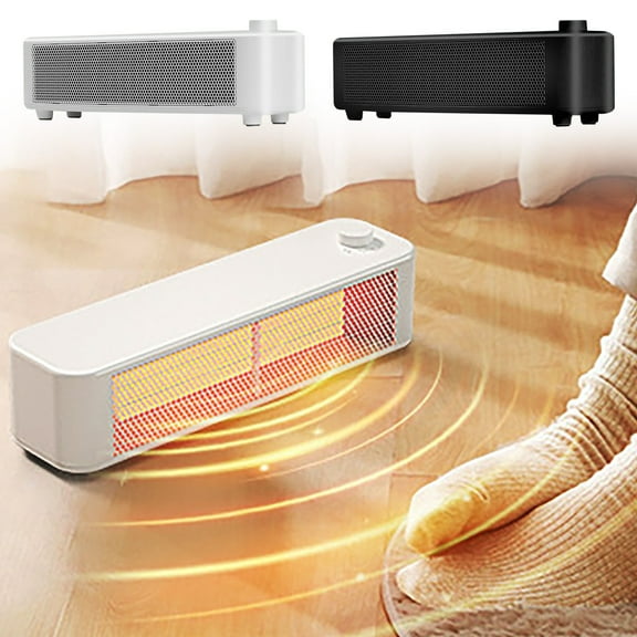 AYktou Electric Space Heater,Desktop Heater Portable Heater Fan Energy Efficient Space Heaters for Home Bedroom Office Desk Indoor Use