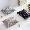 thumbnail image 1 of AYktou Fabric Tissue Box Cover, Simplely Paper Bag Checkered Pattern Tissue Boxes Washable Cloth Storage Bag Elegant Style Tissue Organizers for Home Bedroom Living Room Office Car Decoration, 1 of 7