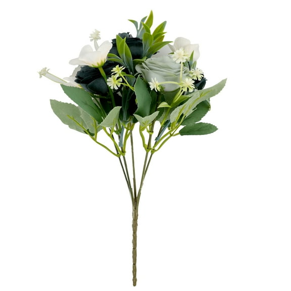 AYktou Fake Flowers-Mothers Day Gifts&Fathers Day Gifts,Fake Roses with Stems,Assorted Colors Wedding Bouquet Artificial Flowers for Teacher Appreciation Gifts,Graduation Gifts,Home Decor