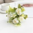 thumbnail image 1 of AYktou Fake Flowers Peonies Simulated Bouquets Simulated Green Plants Fake Flowers Home Plastic Flower Decorations, 1 of 7