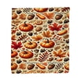 thumbnail image 1 of AYktou Fall Throw Blanket, 60×80 Inch Thanksgiving Blanket Halloween Nap Blanket, Portable Picnic Blanket Cozy Warm Flannel Decorative Sofa Blanket for Office Bedroom Living Room Bed Home Decor, 1 of 7