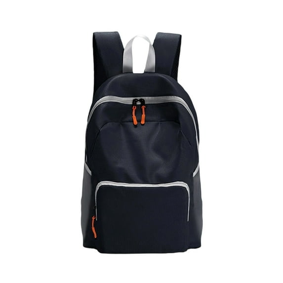 AYktou Foldable Portable Backpack, Large Capacity Lightweight Packable Backpack Outdoor Hiking Camping Travel Bags Multiple Pockets Sports Waterproof Day Pack for Man Woman Travel Gym, Black