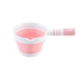 thumbnail image 1 of AYktou Foldable Water Ladle, Travel Portable Water Dippers Bath Spoon Large Capacity Fruit Basin, Space Saving Folded Bucket Kitchen Dippers with Hanging Holewater Scooping for Garden Bathroom, 1 of 6