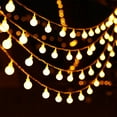 thumbnail image 1 of AYktou Globe String Lights 9.84ft 20 Led Waterproof Globe Ball Fairy Lights Battery Operated for Bedroom Tent Loft Bed Patio Party Wedding Xmas Tree Decoration, 1 of 12