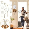thumbnail image 1 of AYktou Hat Organizer,Hat Rack Hat Hangers for Wall Boho Caps Storage Display Organizer with Decorative Tassels,Hanging Display Hand Weaving Decorative Hat Holder, 1 of 5
