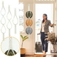 thumbnail image 1 of AYktou Hat Organizer,Hat Rack Hat Hangers for Wall Boho Caps Storage Display Organizer with Decorative Tassels,Hanging Display Hand Weaving Decorative Hat Holder, 1 of 5