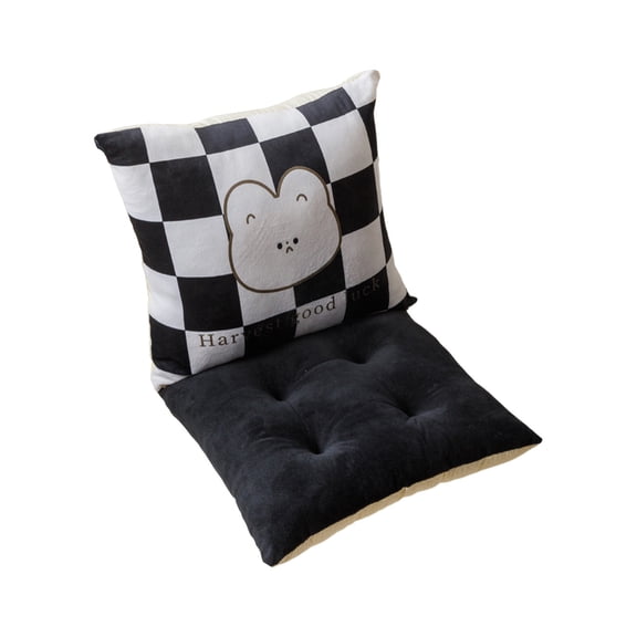 AYktou High Back Chair Cushions, Office Chair Back Cushion Indoor/Outdoor Rocking Chair Cushion Replacement Relaxing Lumbar Pillow Foldable Chair Pillow or Bench Chair Recliner Rocking Chair