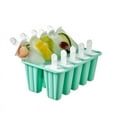 thumbnail image 1 of AYktou Ice Tray,Homemade Popsicles Molds Food Grade Ice Trays for Freezer with 10 Reusable Sticks,Safe for Children,No Edges,Reusable Easy Release, 1 of 6
