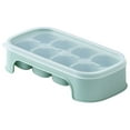 thumbnail image 1 of AYktou Ice Tray Ice Maker,Reusable Ice Trays for Freezer with Lid,8 Cubes Food Grade Soft Bottom Silicone Ice Molds,Easy to DeMolds,for Whiskey Cocktail Coffee Drinks, 1 of 6