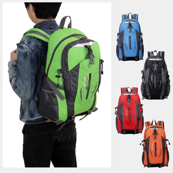 AYktou Large Capacity Backpack for Women Men, 30L Waterproof Hiking Backpack Double Shoulder Bag Multi-Compartment Daypack Computer Bag, Lightweight Travel Bag Camping Bag for Outdoor Climb