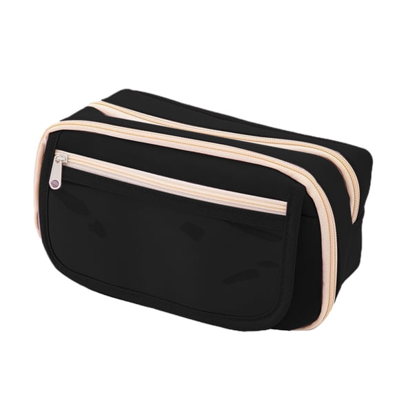 AYktou Large Capacity Pencil Case Pouch with Zipper, 9-Layer Pencil Pouch Marker Pen Zipper Stationery Bag, Art Tool & Stationery Storage Box for Journal Rulers, Portable Markers Organizer Pen Box