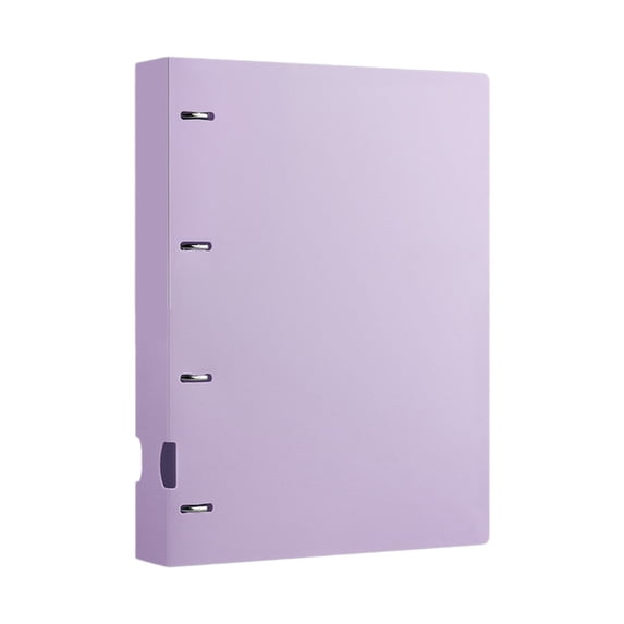 AYktou Large Folio Document Organizer, Binder with Plastic Sleeves, 4-Ring Document Binder Organizer for Papers, 30 Pockets A4 Document Folder Loose Leaf Folder Divider Pages for Presentation, Files