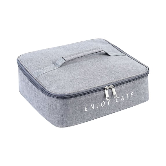 AYktou Lunch Bag-Lunch Box for Men & Women,Leak-Proof,Reusable Thermal Lunch Bag for Work Office Picnic,Portable Food Container with Flat Bento Designs