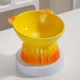 thumbnail image 1 of AYktou Pet Food Bowl - Ceramics Cat Bowls Dog Bowls, Large Capacity Raised Cat Food Bowl Small Dog Water Bowl Neck Protection Raised Pet Feeder Cute Non-Slip Drinking Bowl Cat Dish, 1 of 6