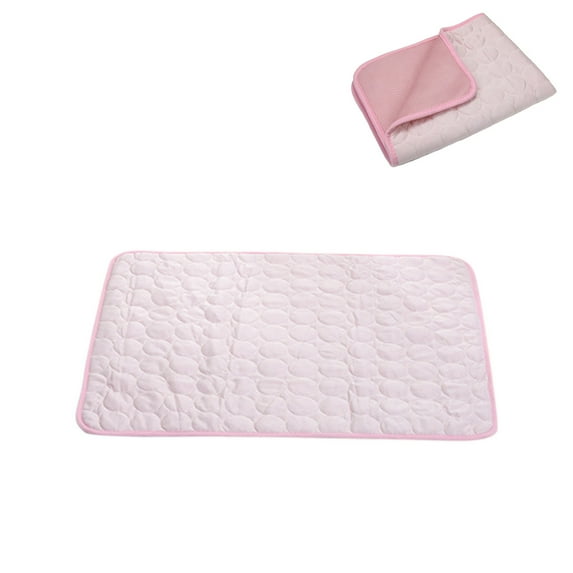 AYktou Pets Cooling Mat,Medium-24.41x20.47x0.79inch Breathable Cool Mat Pet Sleeping Mats for Dogs and Other Pets Use in Crate,Kennel,Bed,Sofa