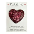 thumbnail image 1 of AYktou Pocket Hug Heart with Greeting Cards, Friendly Relationship Gifts Glass Cards Valentine's Day Greeting Card Appreciation Teacher Gift Christmas Birthday Graduation Thank You Blessing Card, 1 of 6