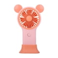 thumbnail image 1 of AYktou Portable Fan with LED Lights, Summer Handheld Fan, Cute Ears Design Pocket-Sized Fan Hand Fans, USB Rechargeable Battery Personal Fan Night Light Travel Fan for Home Office Camping Shopping, 1 of 7