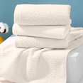 thumbnail image 1 of AYktou Premium Hand Towels - 28×13 Inch Super Soft & Highly Absorbent Bath Towels Thick Dry Hair Towel High Density Textured Washcloth for Drying Bathroom Gym & Daily Use, Yellow, 1 of 6