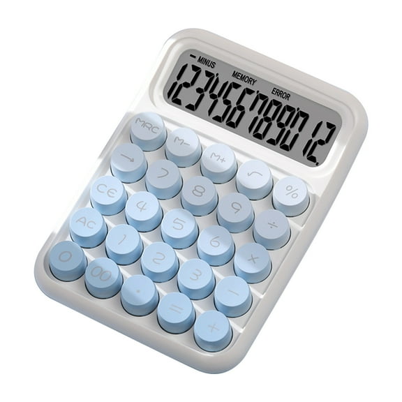 AYktou Scientific Calculator 10 Digits Large Display Calculator Buttons Clear Large LCD Display Colorful Candy Calculator for Office School Home and Business Use