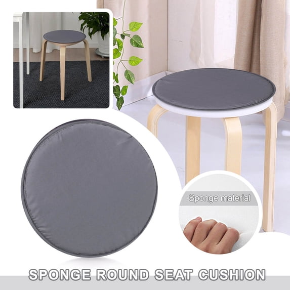 AYktou Seat Cushion 11.81*11.81in Round Non Slip Water-proof Chair Cushions,Thick Chair Pads for Dining Chairs,Bar Stool Cushions Chair Cushions for Patio Garden Office Coffee Shop