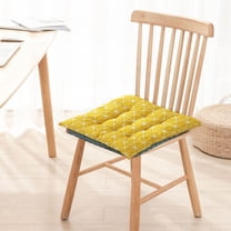 AYktou Seat Cushion,15.7*15.7in Thickening Square Office Chair Cushion,Linen Breathable Floor Pillow for All-season,Chair Cushions for Dorm Desk Chair Car,Patio,Dining,Multicolour