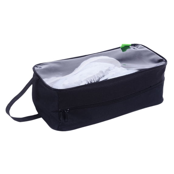 AYktou Shoe Bags-13.39*6.30*4.34in Clear Plastic Shoe Storage Bag with Zippers,Washable Reusable Portable Shoes Organizers Pouch for Men and Women