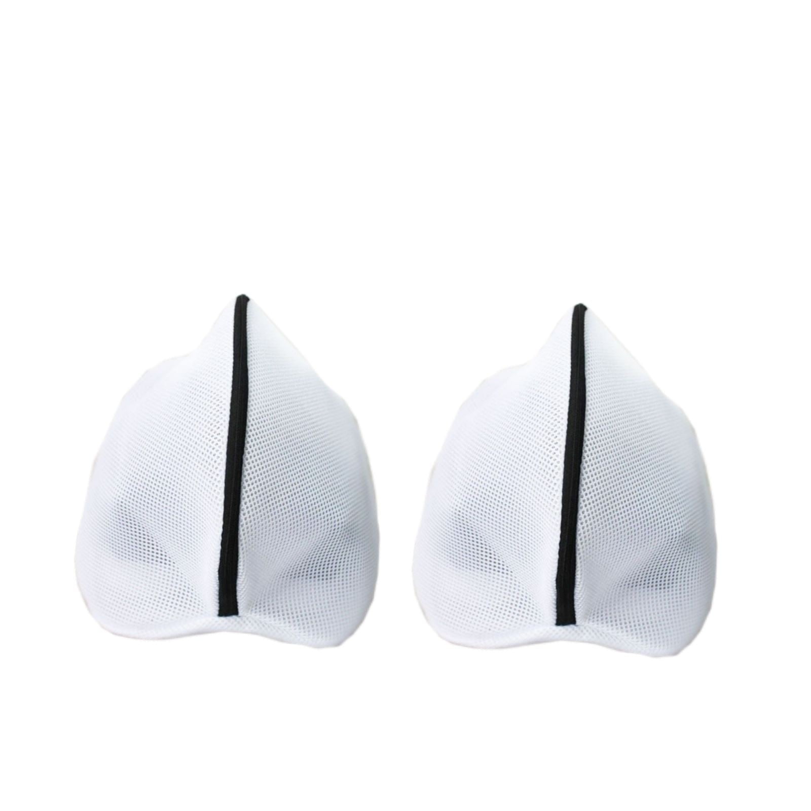 WJCCLYJC 2-Pack Shoe Wash Bags For Machine – Gentle Laundry Bags With Soft Bristles For Sneakers & Tennis Shoes, Yellow