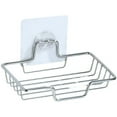 thumbnail image 1 of AYktou Shower Caddy Corner Shelf, Traceless Wall-Mounted Bathroom Storage Rack Kitchen Storage Basket, Wash Table Soap Holders with Hooks Adhesive Shower Shelf for Tissues Soap Towel, 1 of 6