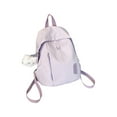 thumbnail image 1 of AYktou Summer Ins Preppy Style Color Backpack For Women All-matching Small Schoolbag Travel Mini Backpack Classic Mini Backpack Durable Water-Resistant Backpack with Adjustable Shoulder Straps, 1 of 1