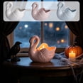 thumbnail image 1 of AYktou Swan Tealight Candle Holders, Ceramic Candle Stand Elegant Swan-Shaped Table Decor Tea Light Stand, Multifunctional Planter, Decorative Candle Holder for Weddings, Dinners Desk Home Decor, 1 of 7