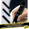 thumbnail image 1 of AYktou Translator Pen,Portable Text to Speech Reading Pen 112 Language Translator Device with 3.0 Inch Electronic Smart Touch Screen Wireless Translation Pen for Students Adults Traveler Business, 1 of 22