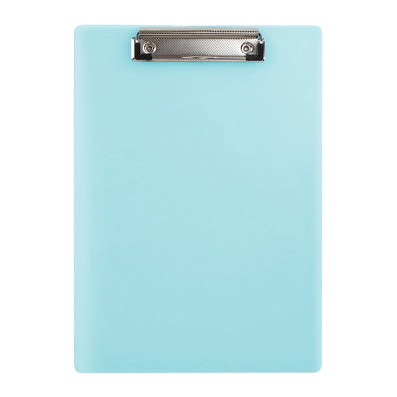 AYktou Transparent Clipboard - A4/Letter Size Writing Boards with Low-Profile Metal Clip, Portable Contract Mat Board Data Board Clip Plastic Clipboards for Office Work Study Doctor Use