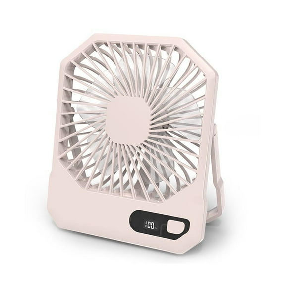 AYktou USB Desk Fan 6in 180°Tilt Folding 3 Speeds Box Fan Portable Hangable Fan USB-C Corded Powered Strong Wind Ultra Quiet Personal Cooling Fan for Office Outdoor Home