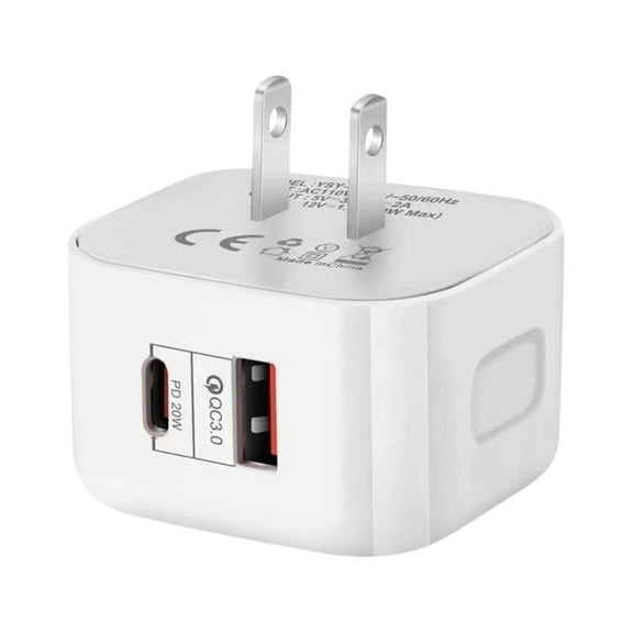 AYktou Usb C Charger Block,Type C Charger Fast Charging,Universal 20W Double Port Phone Charger for Mobile Phones,Tablets,Mice,Headphones and Other Electronic Devices Charging Blocks