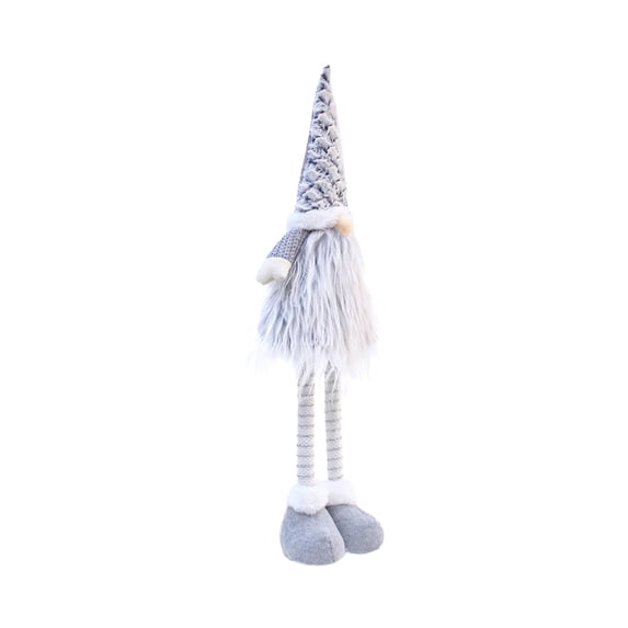AYktou Valentine's Day Gnome,Gnome Stuffed Plush with Retractable Spring Legs Knitted Hat Valentines Day Decorations Gnome Gifts Holidays Home Decor