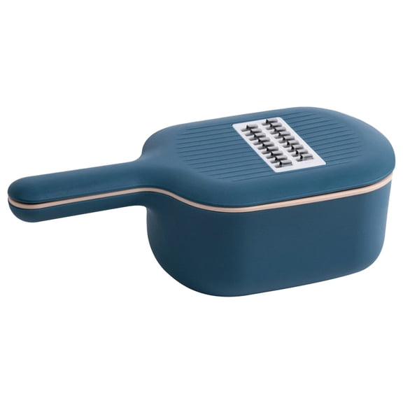 AYktou Vegetable Chopper with Container, Multifunctional Chopper Scraping and Inserting Planer, Household Onion Cutter Multifunctional Kitchen Gadgets Vegetable Slicer for Potato Cucumber